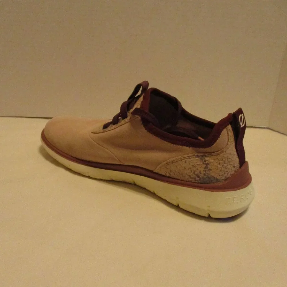 Cole Haan Shoes Zerogrand Woman Size 10 Pink Red White Athletic Outdoor Shoes